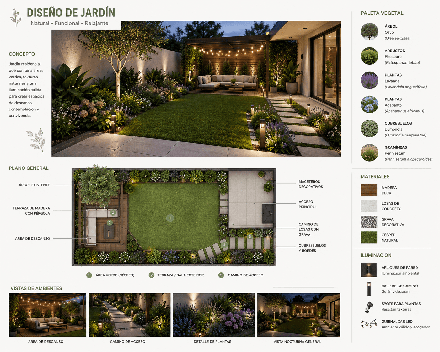 diseño de jardines en casas pequeñas